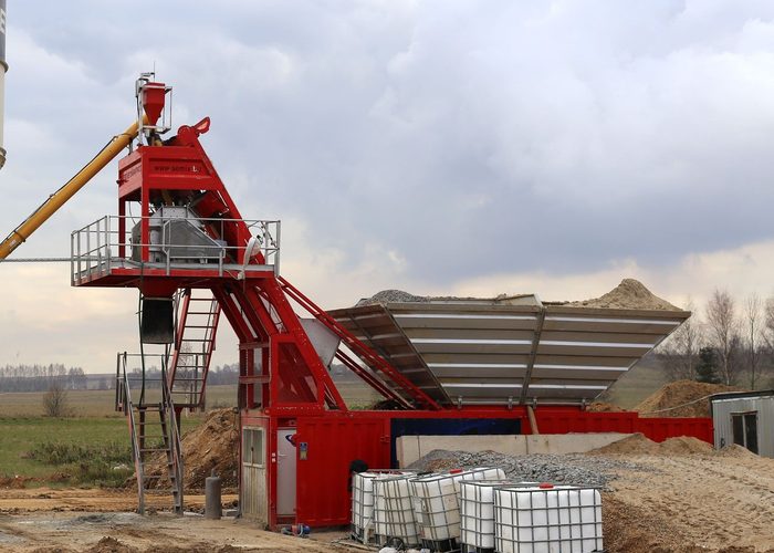 Overview of the Compact Concrete Batching Plant