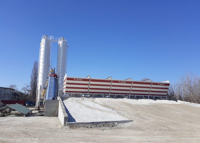 A Semi Mobile Approach to Stationary Concrete Batching Plants
