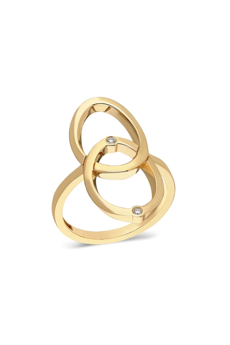 ELİPS PIRLANTA YÜZÜK